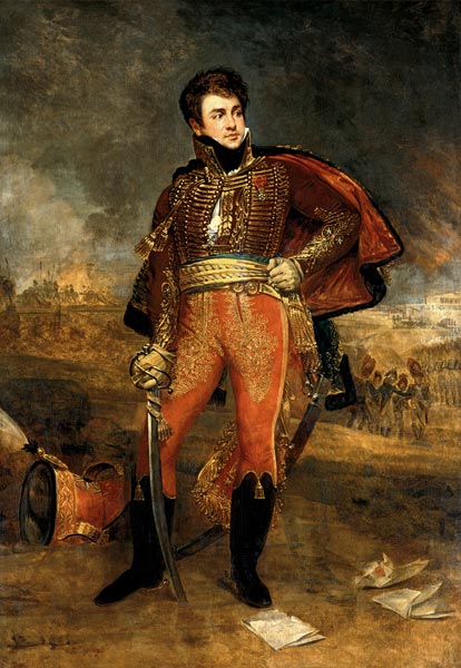 Portrait of General Francois Fournier-Sarvoleze (1773-1827) von Jean-Antoine Gros