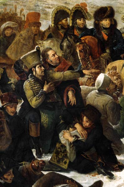 Napoleon bei Preussisch-Eylau (Det.) von Jean-Antoine Gros