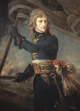 Bonaparte an der Brücke von Arcola