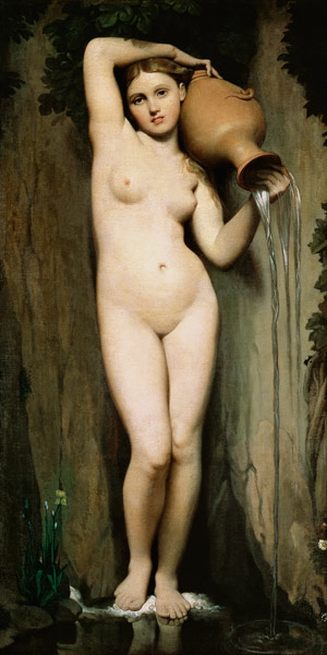 Die Quelle von Jean Auguste Dominique Ingres