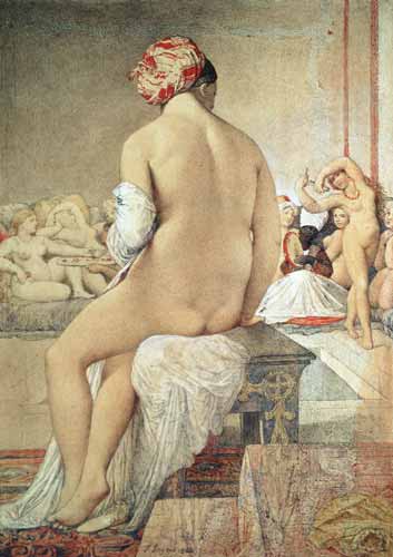 Odalisque or the Small Bather von Jean Auguste Dominique Ingres