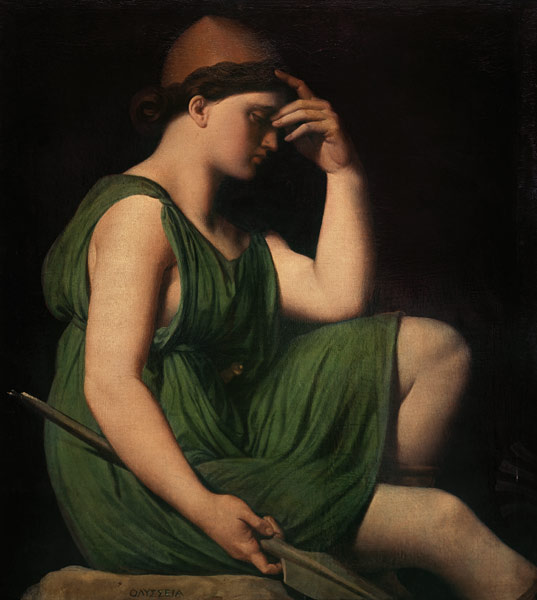 Homer,  Odysse von Jean Auguste Dominique Ingres