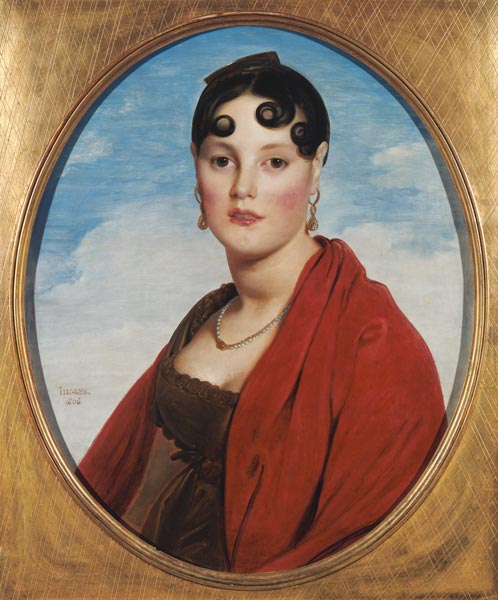 Portrait of Madame Aymon, or La Belle Zelie von Jean Auguste Dominique Ingres