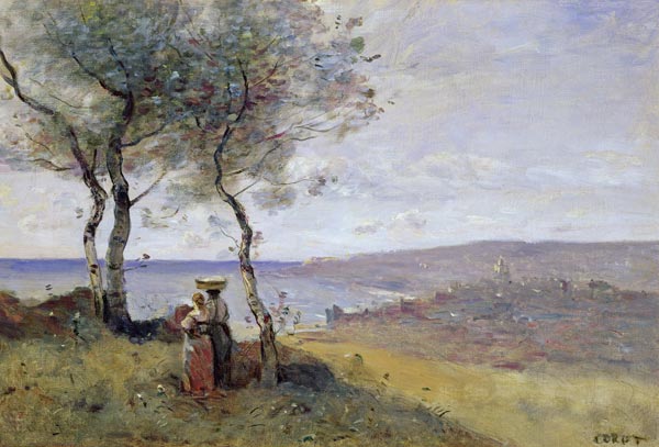 Souvenir of St. Jean de Luz von Jean-Baptiste Camille Corot