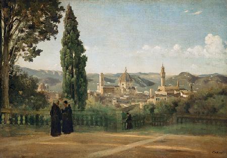 Florenz, Blick über die Boboli-Gärten