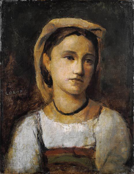 Bildnis eines italienischen Mädchens.
