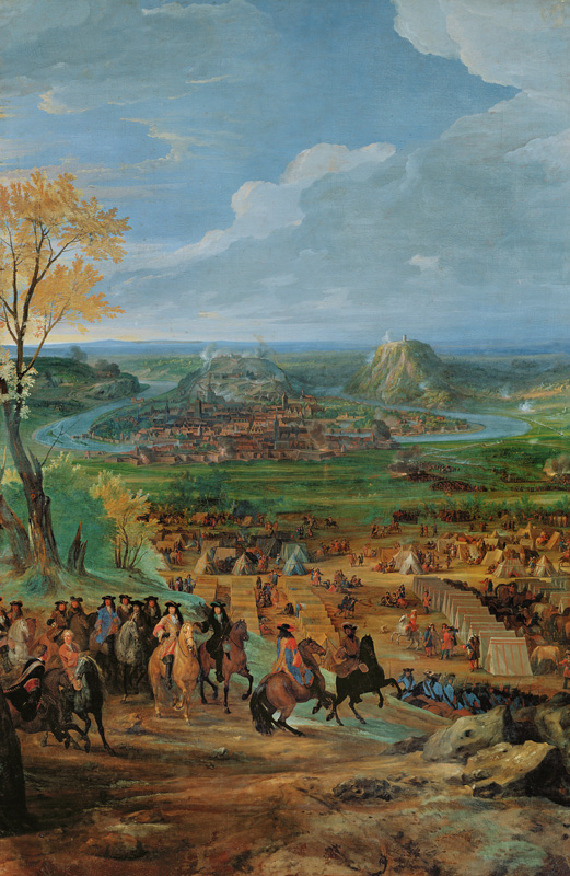 The Siege of Besancon in 1674 the army of Louis XIV von Jean-Baptiste Martin