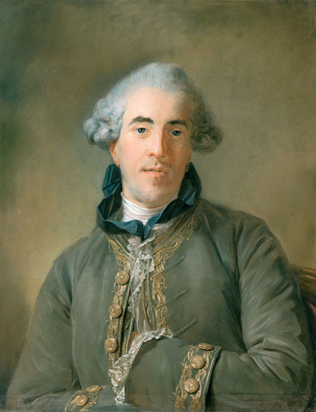 Pierre-Ambroise-François Choderlos de Laclos (1741-1803) von Jean-Baptiste Perronneau