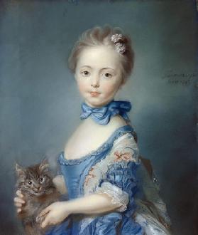 Das Mädchen mit der Katze