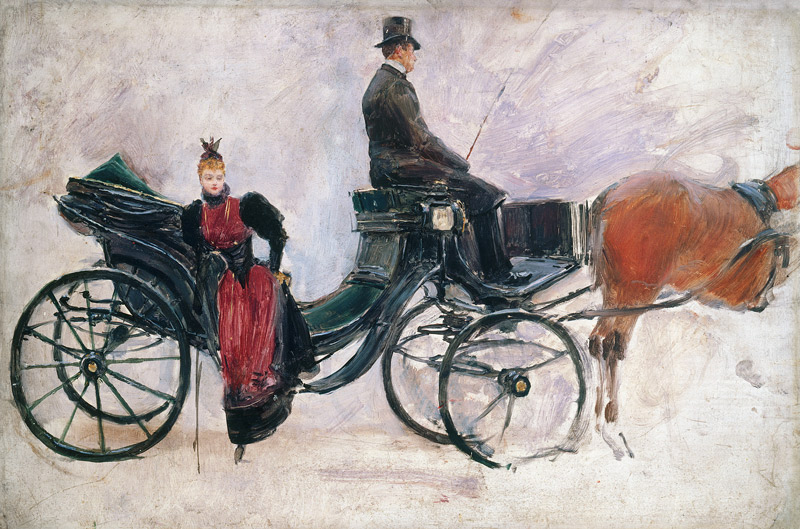 The Victoria, c.1895 (oil on panel) von Jean Beraud