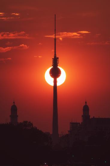 Berlin - Partial Eclipse