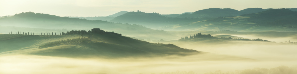 Tuscany - Val dOrcia von Jean Claude Castor