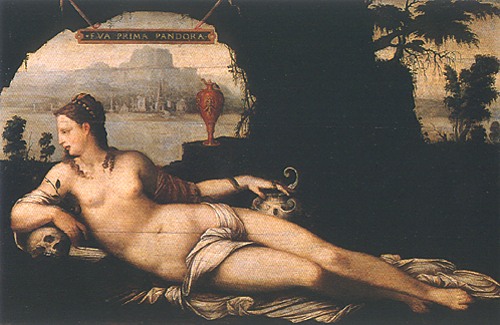 Eva Prima Pandora von Jean Cousin d. Ä.