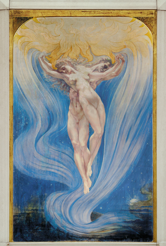 L’amour des âmes von Jean Delville