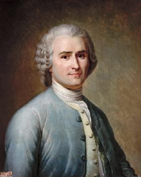 Porträt von Jean-Jacques Rousseau (1712-1778)