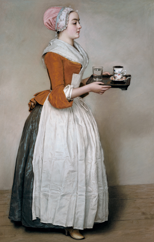 Das Schokoladenmädchen von Jean-Étienne Liotard