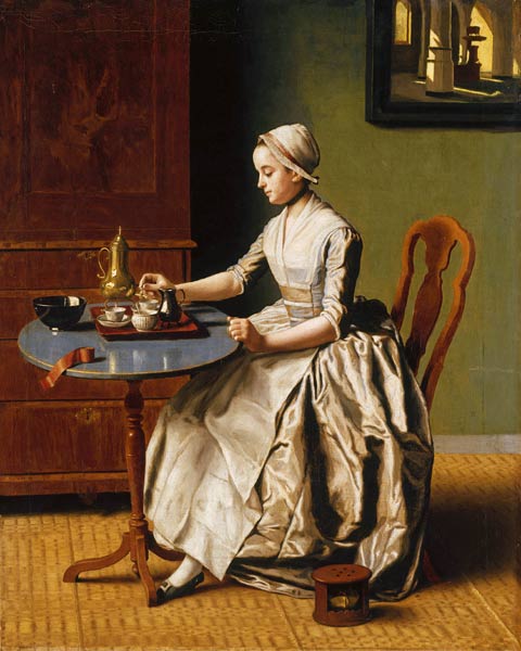 Das Schokoladenmädchen (La Chocolatière) von Jean-Étienne Liotard