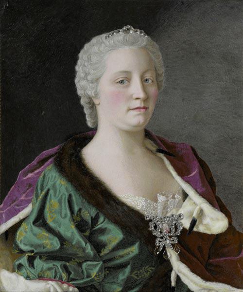 Porträt von Kaiserin Maria Theresia von Österreich (1717-1780)