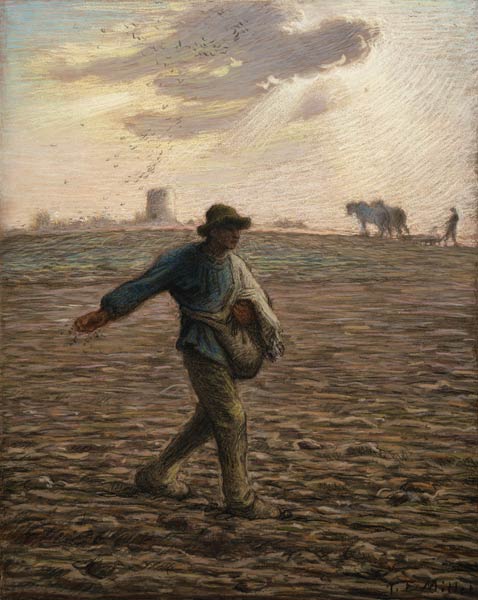 Der Sämann von Jean-François Millet