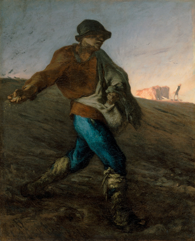 Der Sämann ll von Jean-François Millet