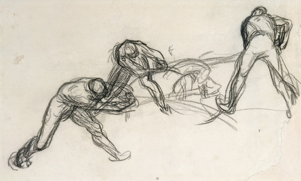 The Pit Sawyers von Jean-François Millet