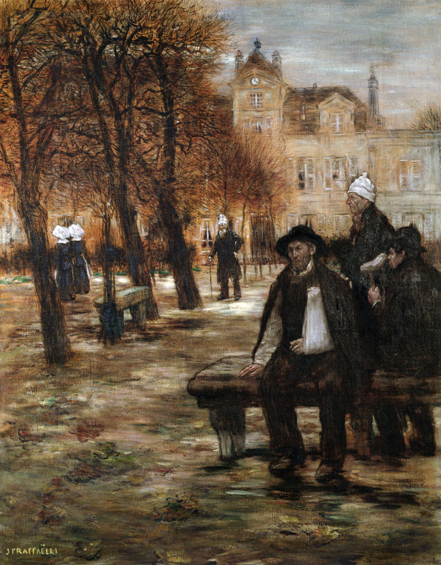 The Old Convalescents von Jean François Raffaelli