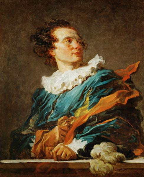 Figure de fantaisie. Portrait de l'abbé de Saint-Non von Jean Honoré Fragonard