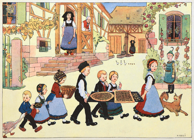 My village, those who do not forget: Eve de Fete, the pies von Jean-Jacques Waltz