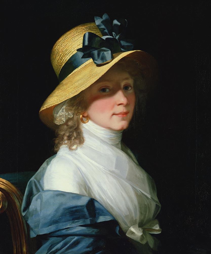 Portrait of Frau Senator Elisabeth Hudtwalcker, nee Moller (1752-1804) von Jean Laurent Mosnier