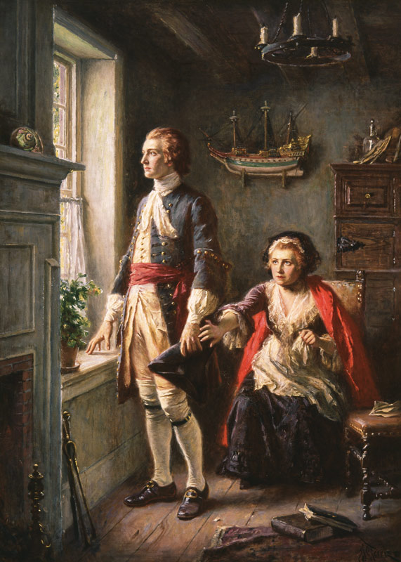 The Call of the Sea von Jean Léon Gérôme Ferris