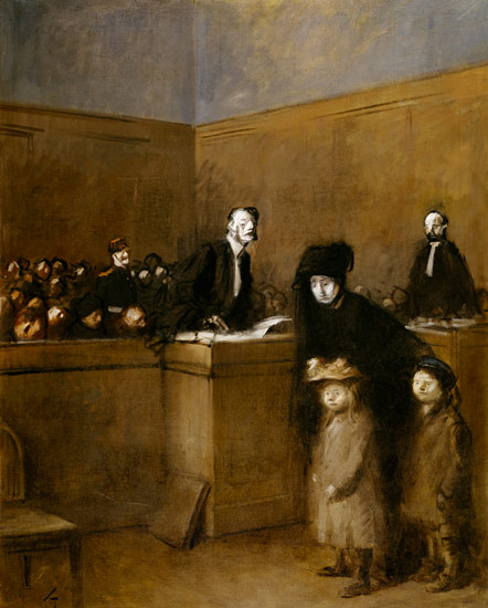 The Weak and the Opressed von Jean Louis Forain