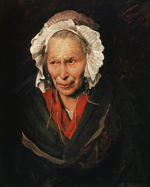 The Madwoman or The Obsession of Envy von Théodore Géricault