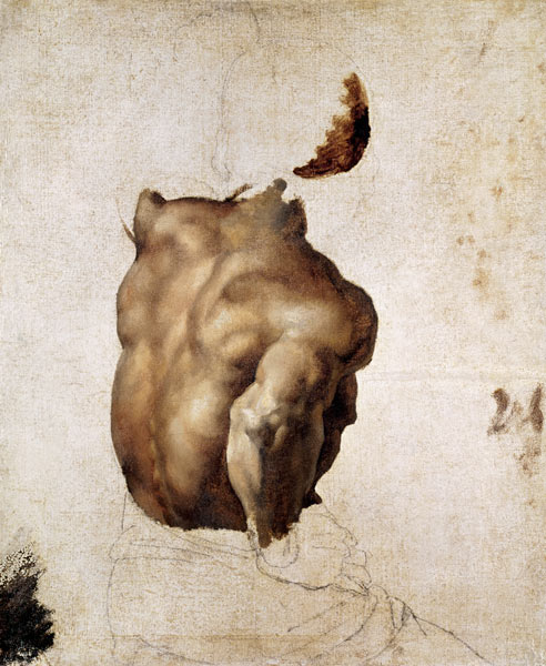Study of a Torso for The Raft of the Medusa von Théodore Géricault