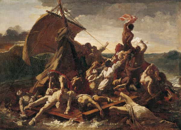 Study for The Raft of the Medusa von Théodore Géricault