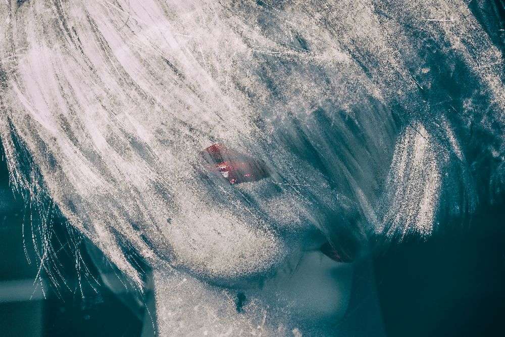 rote Lippen von Jean-Louis VIRETTI