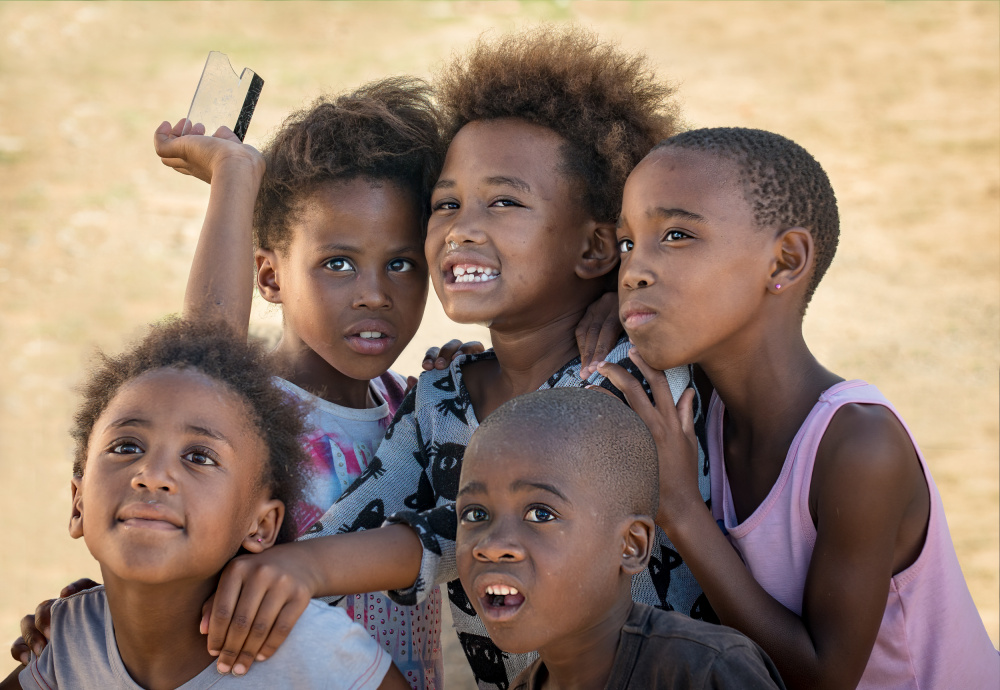 Curious kids von Jean Vandijck