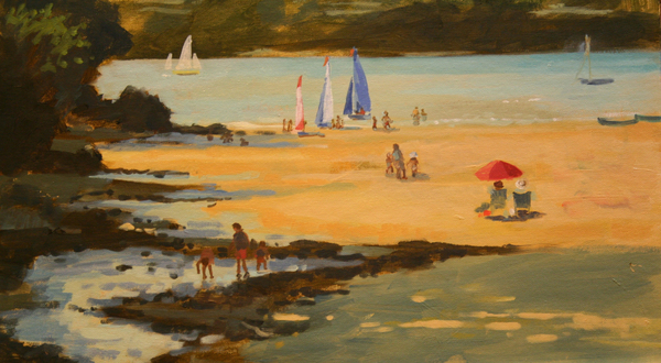 Salcombe - Millbay von Jennifer Wright