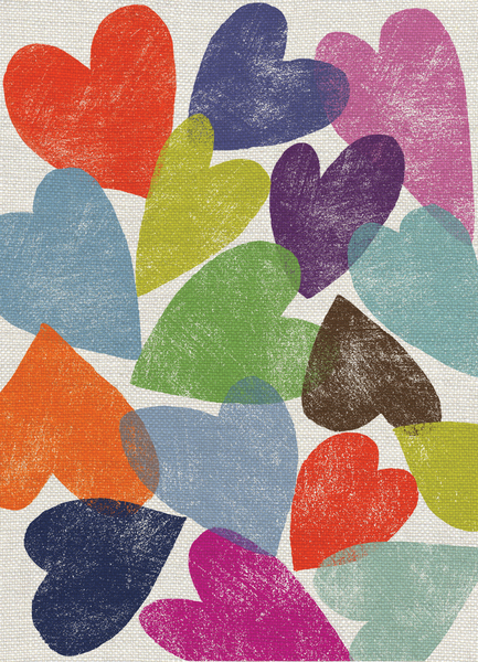 Printed Hearts von Jenny Frean
