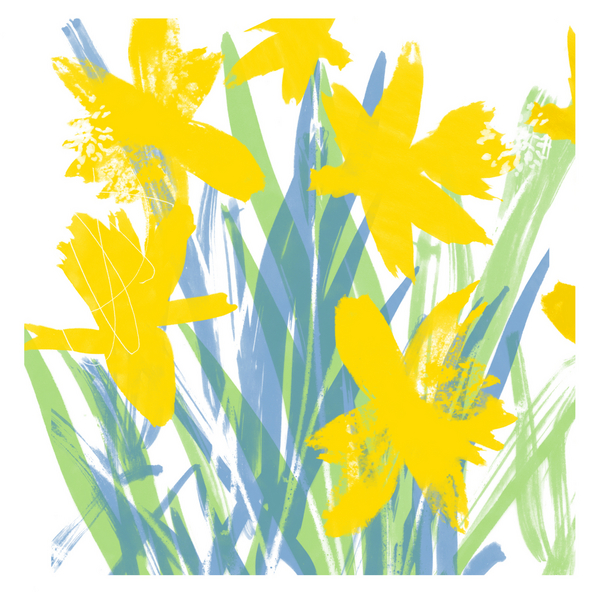 Spring Daffodils von Jenny Frean