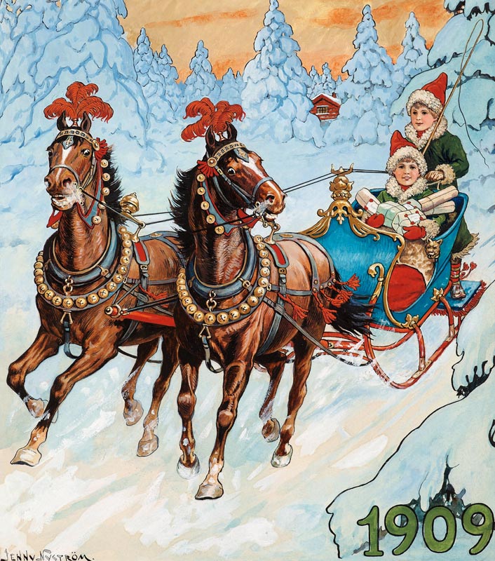 Frohe Weihnachten! von Jenny Nyström