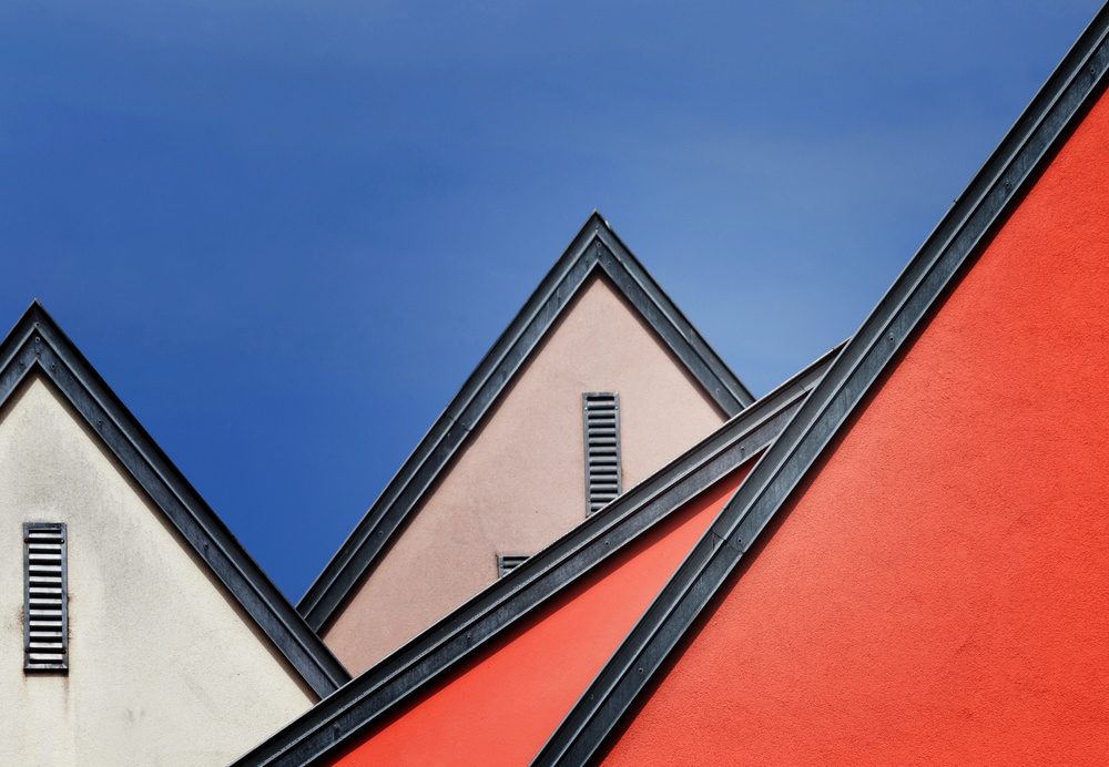 Roof lines von Jeroen van de Wiel