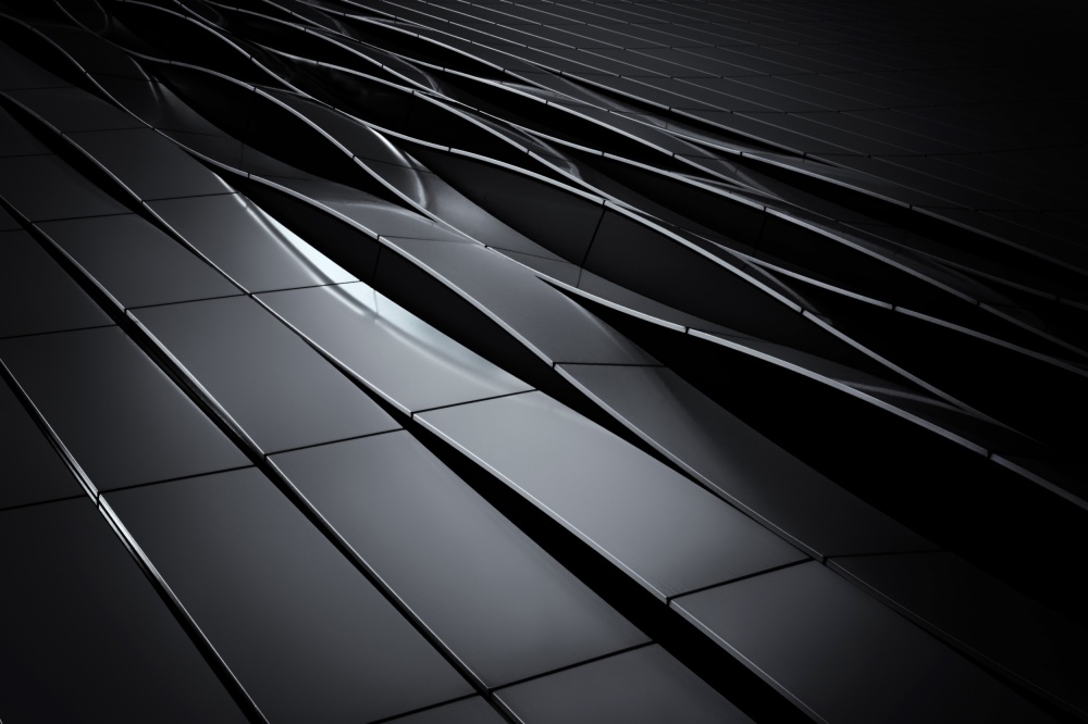 The waving facade von Jeroen van de Wiel