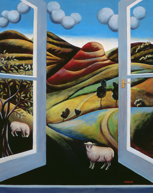 Highland View  von Jerzy  Marek