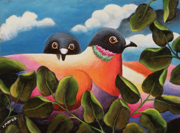 Bill and Coo  von Jerzy  Marek