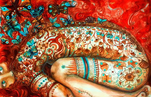 butterfly feeling von Jessica Petermann