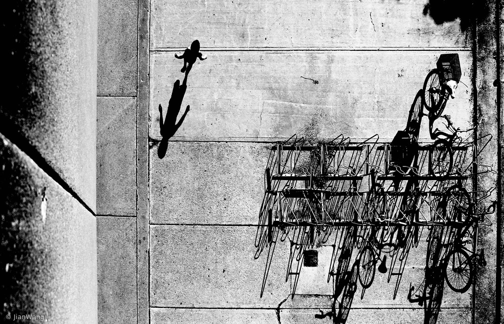 A running boy von Jian Wang