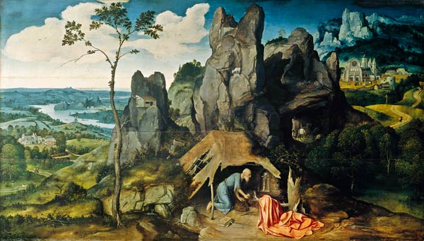 St. Jerome in the Desert von Joachim Patinir