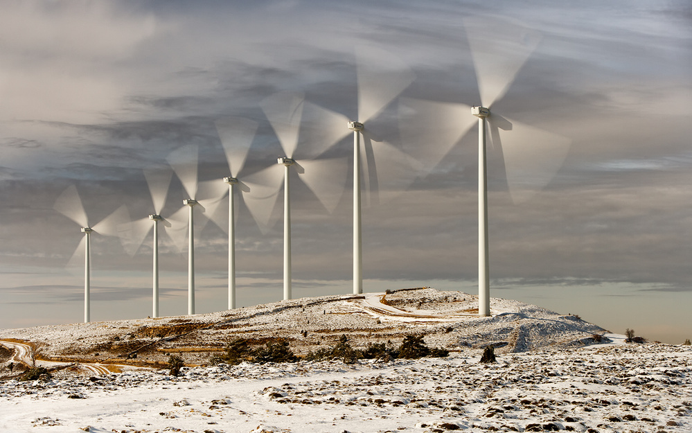 Wind turbines von Joan Gil Raga