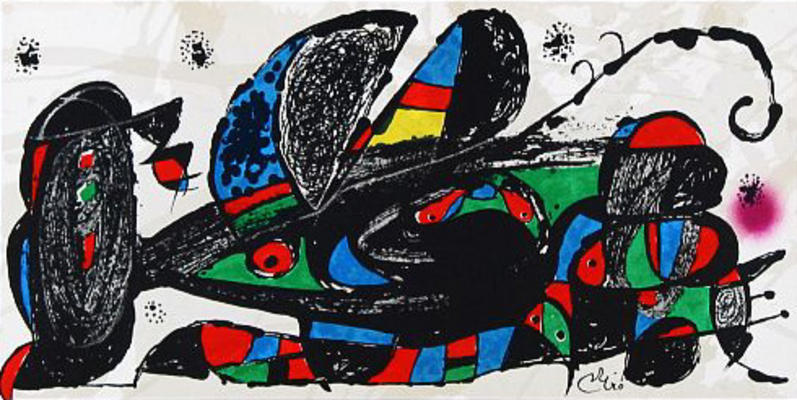 Escultor Iran steinsig. von Joan Miró