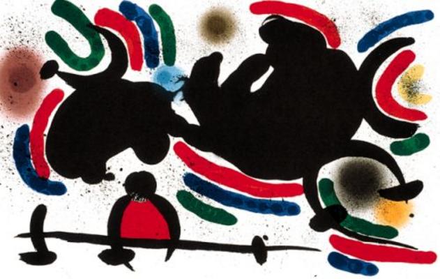 Volume 1 Blatt 4 unsigniert von Joan Miró